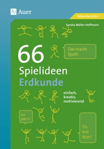 66 Spielideen Erdkunde: einfach, kreativ, motivierend (5. bis 10. Klasse) (Spielideen Sekundarstufe) von Auer Verlag i.d.AAP LW