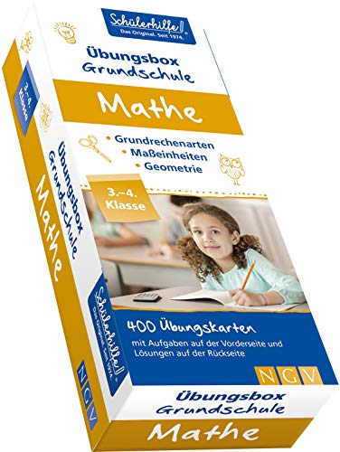 Mathe Übungsbox Grundschule, 3. + 4. Klasse: Gute Noten mit der Schülerhilfe