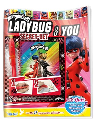 Miraculous LADYBUG & YOU 01/23 | Geheimstift-Set | Rätselspaß mit Ladybug und Cat Noir von Blue Ocean Entertainment AG