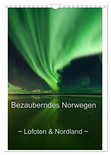 Bezauberndes Norwegen ~ Lofoten & Nordland ~ (Wandkalender 2024 DIN A4 hoch), CALVENDO Monatskalender von CALVENDO