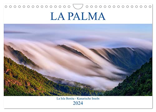 La Palma - La Isla Bonita - Kanarische Inseln (Wandkalender 2024 DIN A4 quer), CALVENDO Monatskalender von CALVENDO