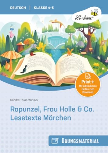 Rapunzel, Frau Holle & Co. Lesetexte Märchen: (4. und 5. Klasse) von Lernbiene Verlag GmbH