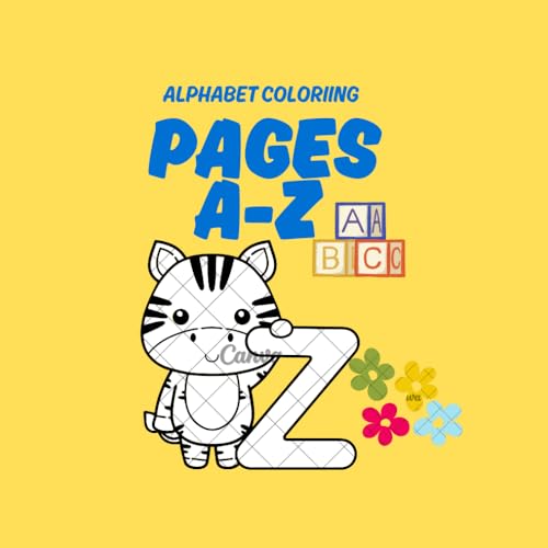 Alphabet Coloring Pages a-z von Independently published