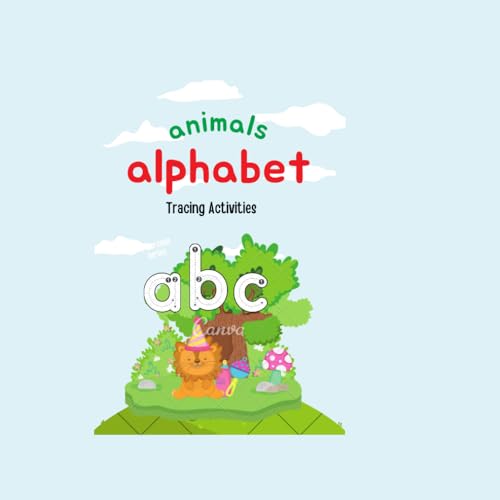 animals alphabet: Tracing Activities von Independently published