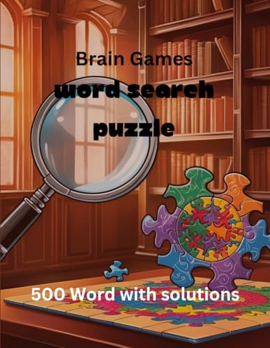 Mind games: word search puzzle: 500 word search with solution large file print von Independently published