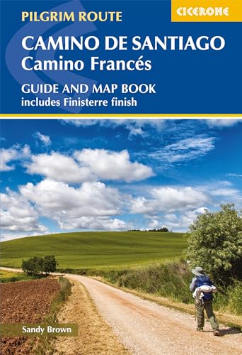Camino de Santiago: Camino Frances: Guide and map book - includes Finisterre finish (Cicerone guidebooks) von Cicerone Press