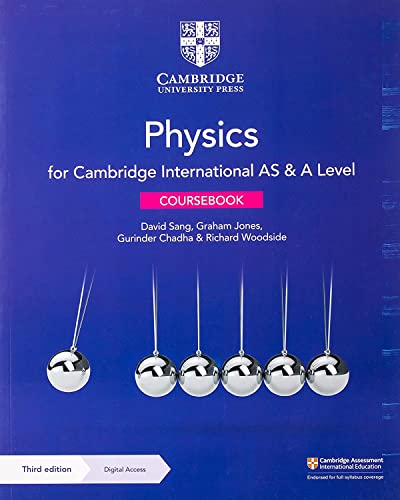 Cambridge International As & a Level Physics Coursebook + Digital Access 2 Years