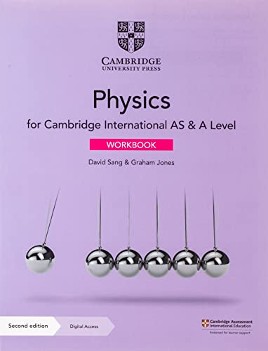 Cambridge International As & a Level Physics Workbook + Digital Access 2 Years