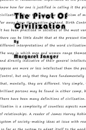 The Pivot Of Civilization von Loki's Publishing