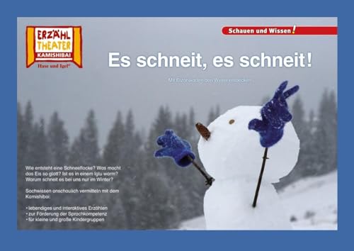 Es schneit, es schneit! / Kamishibai Bildkarten: 10 Bildkarten für das Erzähltheater Es schneit, es schneit! / Kamishibai Bildkarten: 10 Bildkarten für das Erzähltheater von Hase und Igel Verlag
