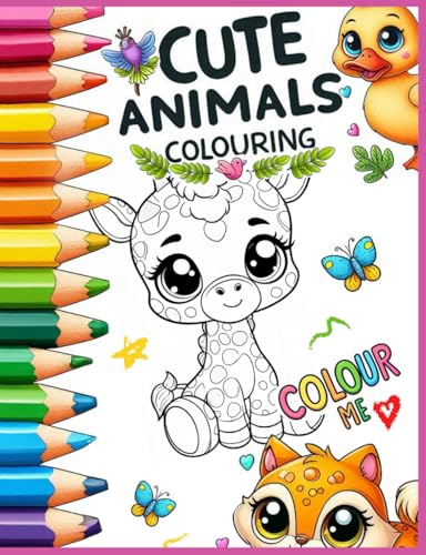 Cute animals: Colouring von Independently published