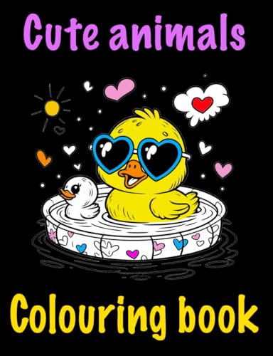 Сute animals v2: Сolouring book von Independently published