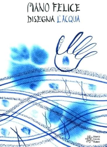 Mano felice disegna l'acqua