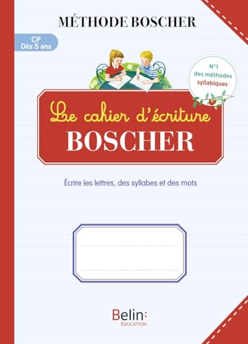 Le cahier d'écriture Boscher von BELIN EDUCATION