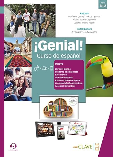 ¡Genial! B1.2 - Curso de español: Libro del alumno y Cuaderno de actividades 4 (B1.2) + audio descarga