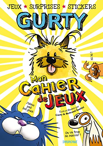 Mon Cahier de Jeux Gurty von SARBACANE