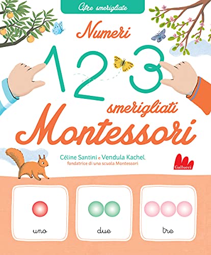 Numeri smerigliati Montessori (Cartonbello)