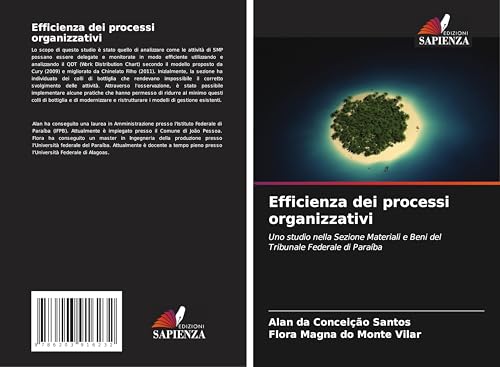 Efficienza dei processi organizzativi: Uno studio nella Sezione Materiali e Beni del Tribunale Federale di Paraíba von Edizioni Sapienza