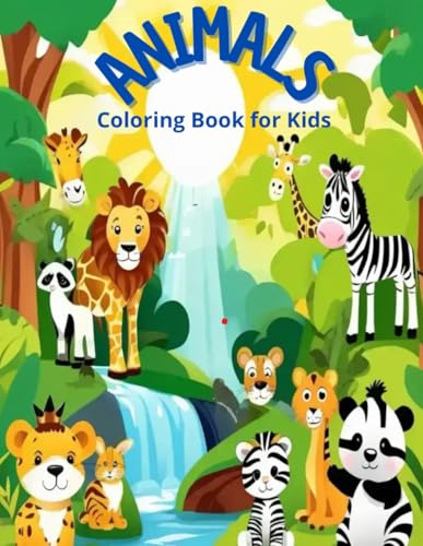 Animals: Coloring Book for Kids von Independently published