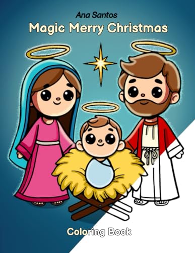 Magic Merry Christmas Coloring Book von Independently published