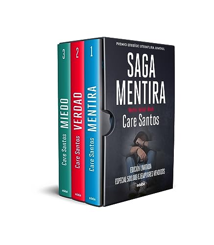 ESTUCHE TRILOGÍA MENTIRA (BIBLIOTECA CARE SANTOS)