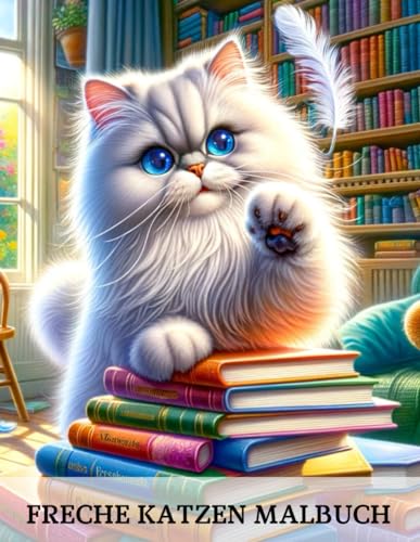 Freche Katzen Malbuch von Independently published