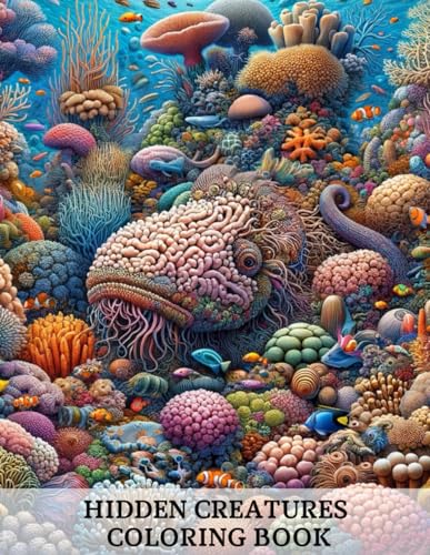 Hidden Creatures Coloring Book von Independently published