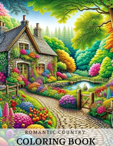 Romantic Country Coloring Book Romantic Country Coloring Book von Independently published