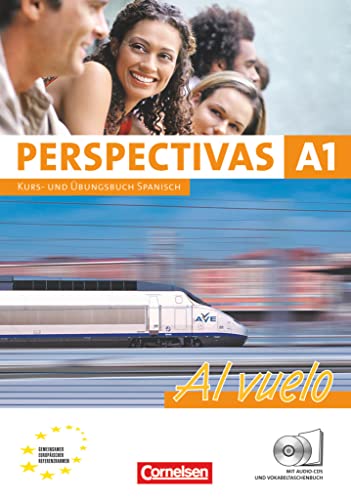 Perspectivas - Al vuelo - A1: Kurs- und Arbeitsbuch mit Lösungsheft - Inkl. CDs mit sämtlichen Hörtexten und Vokabeltaschenbuch