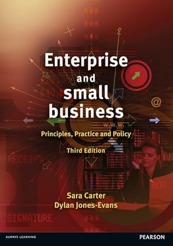 Enterprise and Small Business: Principles, Practice and Policy von Pearson Education Limited