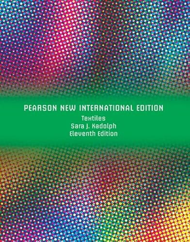 Textiles: Pearson New International Edition von Pearson Education Limited