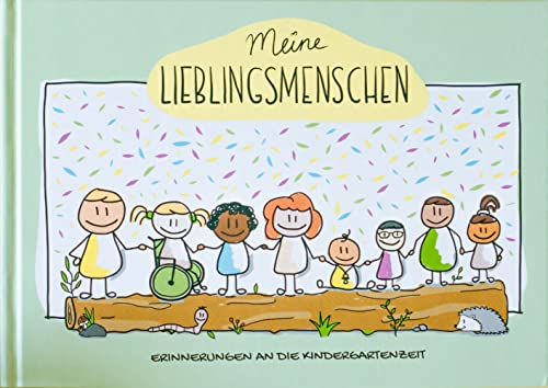 Freundschaftsbuch Meine Lieblingsmenschen - Erinnerungen an die Kindergartenzeit: Das besondere Freundebuch für kleine Kinder in Kita und Kindergarten von brombeermama von bpa media GmbH (Nova MD)