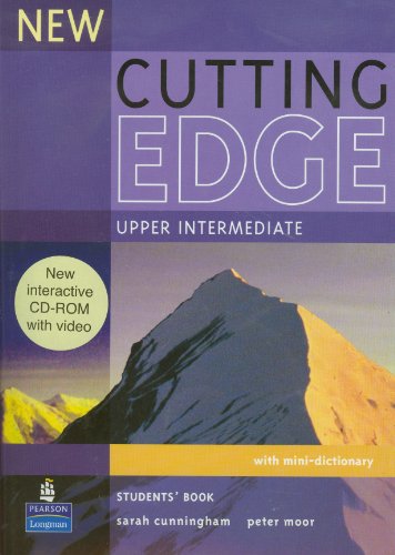 New Cutting Edge Upper Intermediate Students Book and CD-Rom Pack von Pearson Longman
