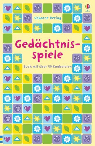 Gedächtnisspiele: Buch mit über 50 Knobeleien (Usborne Knobelbücher)