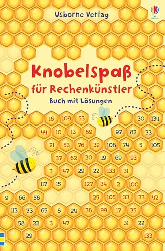 Knobelspaß für Rechenkünstler: Buch mit Lösungen (Usborne Knobelbücher)