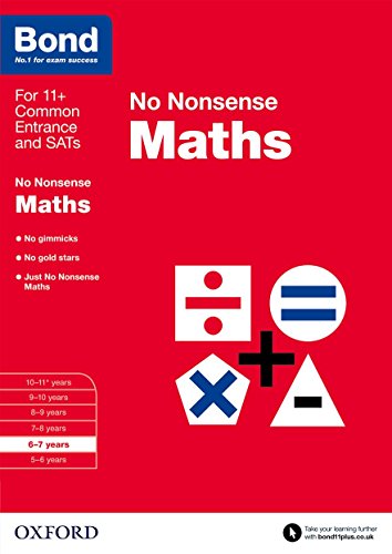 Bond: Maths: No Nonsense: 6-7 years