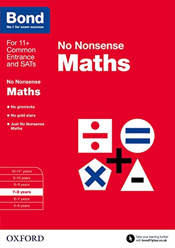 Bond: Maths: No Nonsense: 7-8 years von Oxford University Press