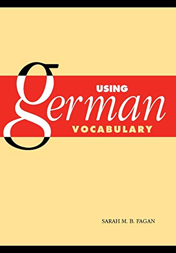 Using German Vocabulary von Cambridge University Press