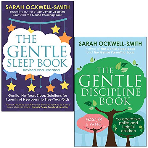 Gentle Series 2 Books Collection Set by Sarah Ockwell-Smith (The Gentle Sleep Book & The Gentle Discipline Book)