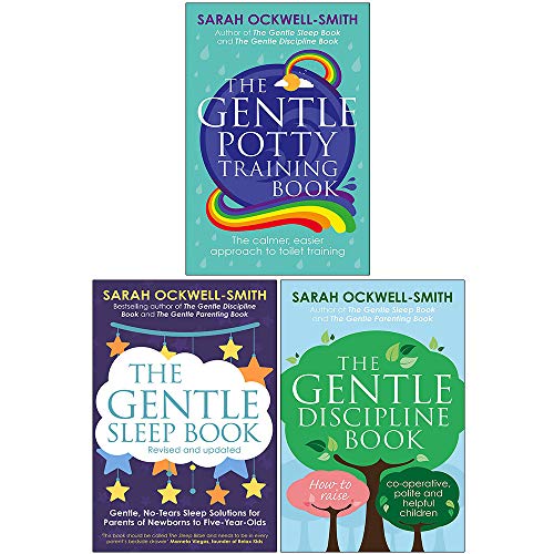 The Gentle Potty Training Book, The Gentle Sleep Book, The Gentle Discipline Book By Sarah Ockwell Smith 3 Books Collection Set