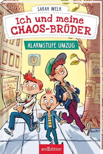 Ich und meine Chaos-Brüder – Alarmstufe Umzug (Ich und meine Chaos-Brüder 1): Frecher Lesespaß für Jungen und Mädchen ab 7 Jahre | In Fibelschrift mit vielen bunten Bildern