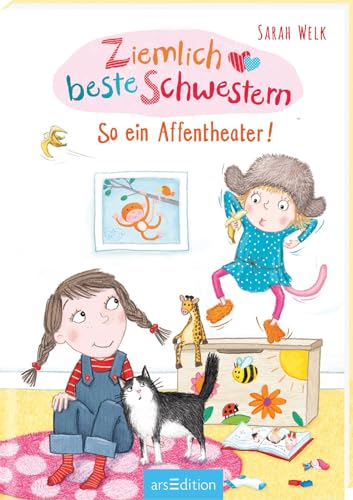 Ziemlich beste Schwestern – So ein Affentheater! (Ziemlich beste Schwestern 2): Lustiges Kinderbuch mit vielen Bildern für freche Mädchen und Jungen ab 7 Jahre Ziemlich beste Schwestern – So ein Affentheater! (Ziemlich beste Schwestern 2): Lustiges Kinderbuch mit vielen Bildern für freche Mädchen und Jungen ab 7 Jahre