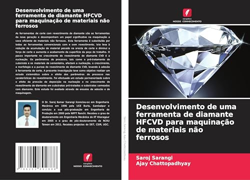 Desenvolvimento de uma ferramenta de diamante HFCVD para maquinação de materiais não ferrosos von Edições Nosso Conhecimento