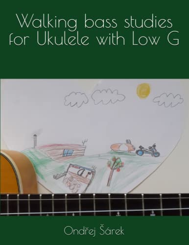 Walking bass studies for Ukulele with Low G