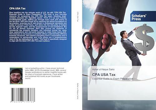 CPA USA Tax: Essential Guide to Exam Preparation von Scholars' Press