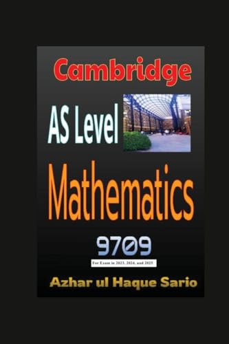 Cambridge AS Level Mathematics 9709 von Azhar Sario Dubai
