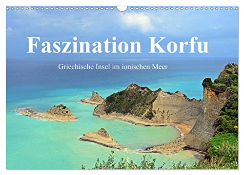 Faszination Korfu (Wandkalender 2024 DIN A3 quer), CALVENDO Monatskalender
