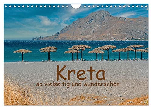 Kreta so vielseitig und wunderschön (Wandkalender 2024 DIN A4 quer), CALVENDO Monatskalender