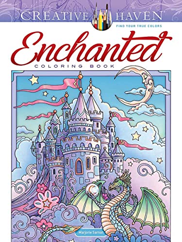 Creative Haven Enchanted Coloring Book (Creative Haven Coloring Books) von Dover Publications