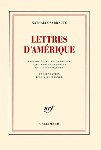 Lettres d'Amerique von GALLIMARD